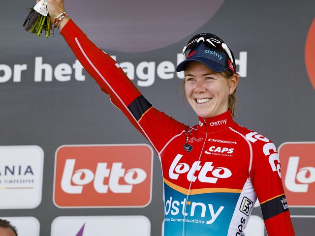 6th podium of the season: Thalita de Jong 2nd in Dwars door het Hageland
