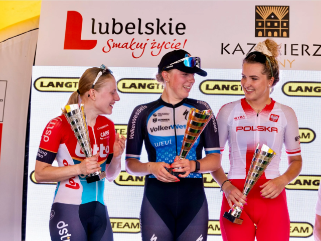 Anna van Wersch sprints to 2nd place in final stage of Tour de Pologne