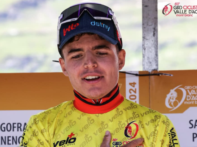 Après avoir remporté le Giro Next Gen, Jarno Widar s'impose maintenant également au Giro Valle d'Aosta