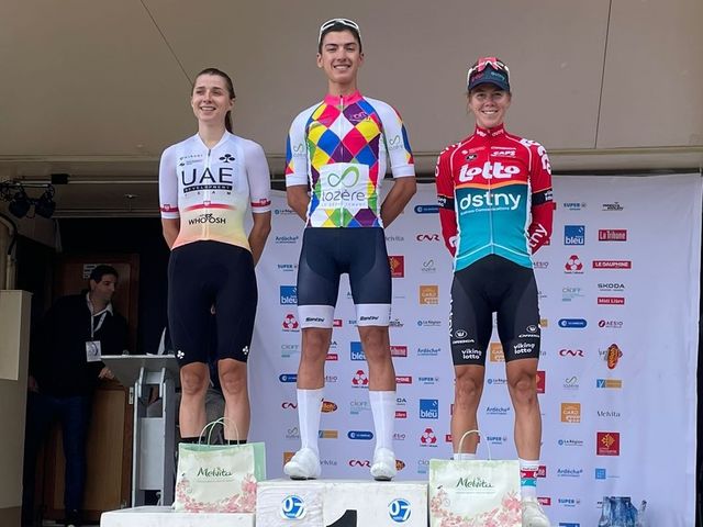 Thalita de Jong third in queen stage of Tour Féminin de l'Ardèche