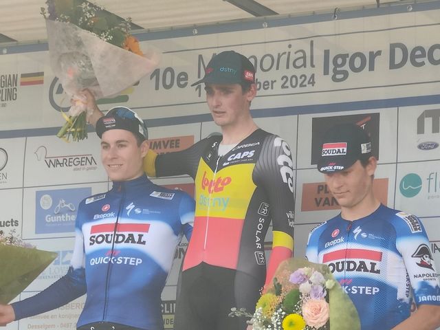 Robin Orins is de sterkste in tijdrit Memorial Igor Decraene